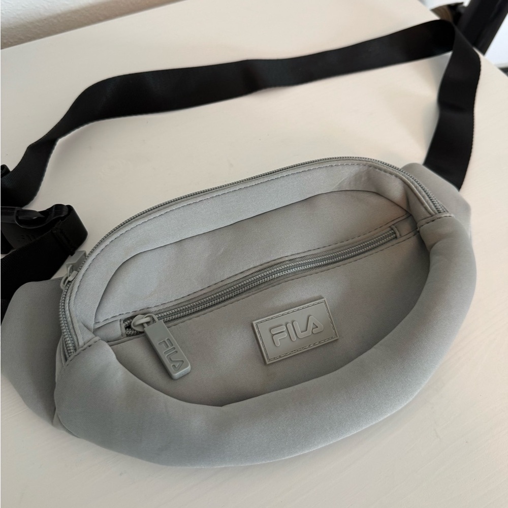 Fila Light Gray Belt Bag